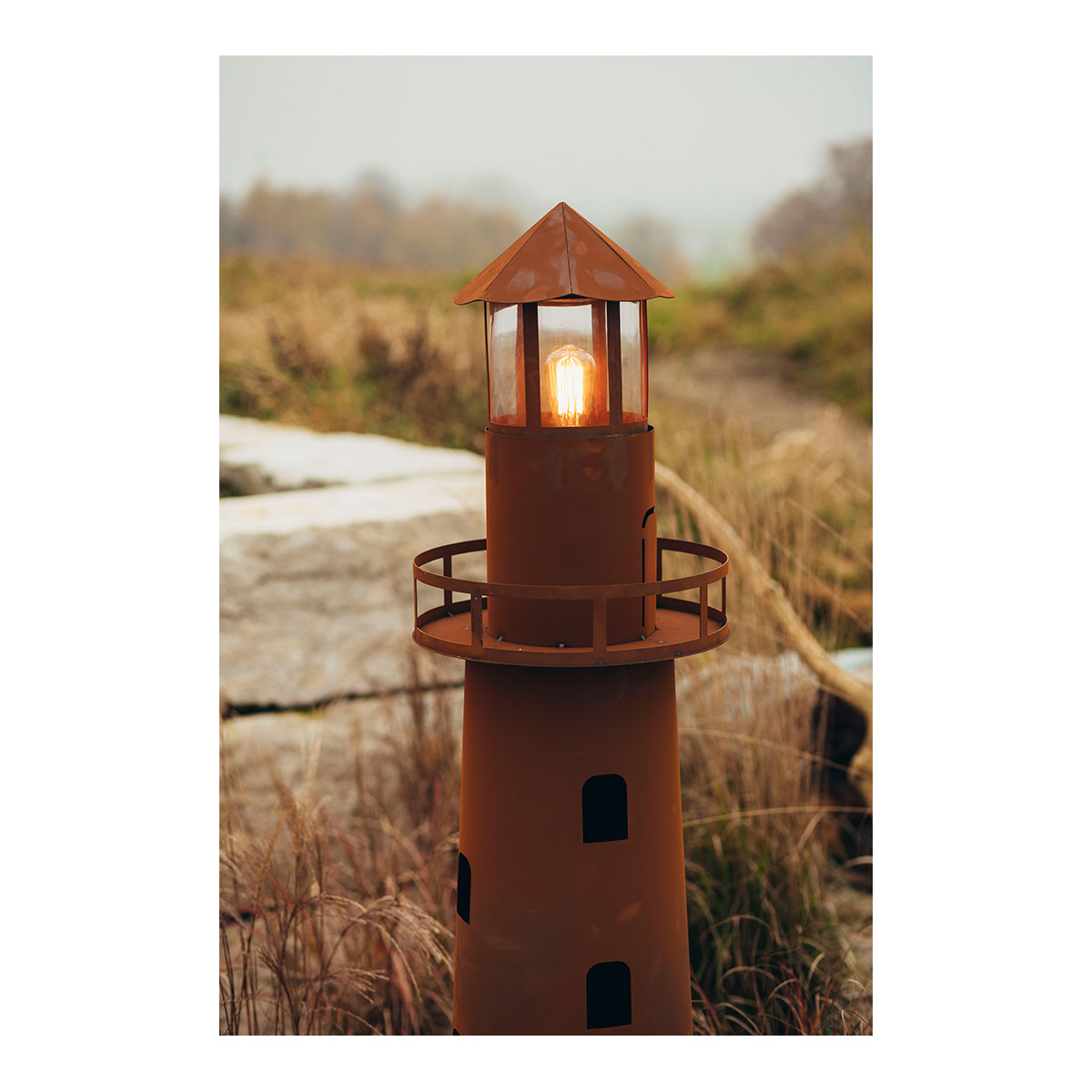 Edelrost Leuchtturm Norddeutschland