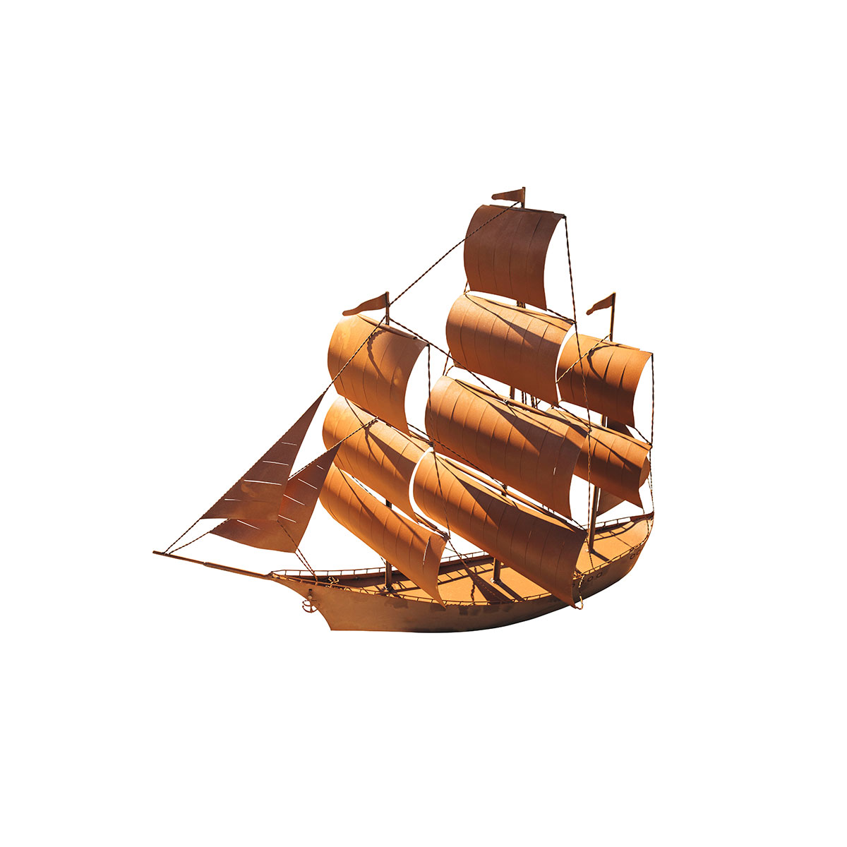 Edelrost Segelschiff Princess