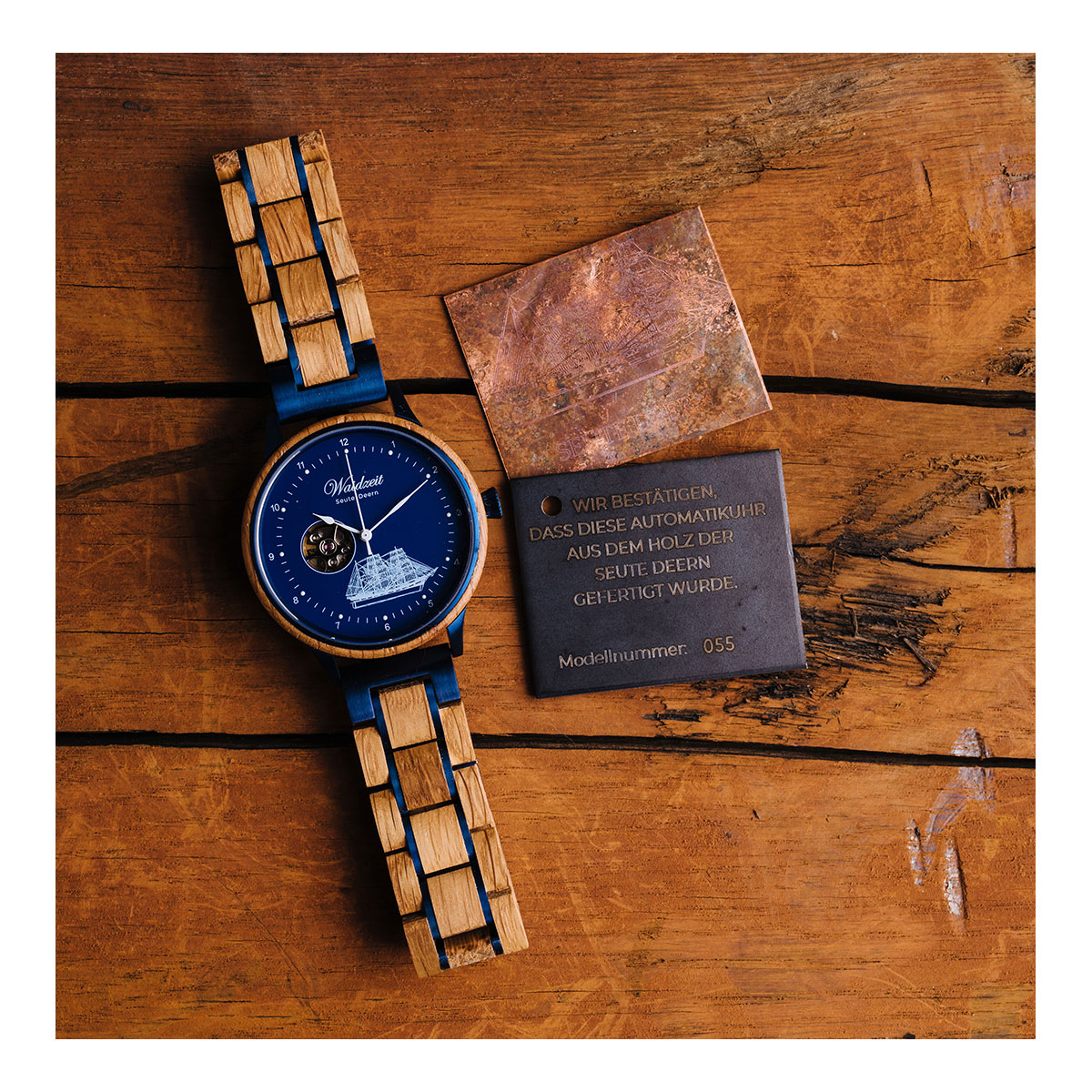 Armbanduhr, Herren, Seute Deern Automatic - Blau