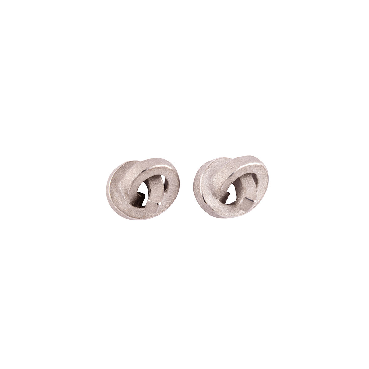 Ohrstecker Knoten hell