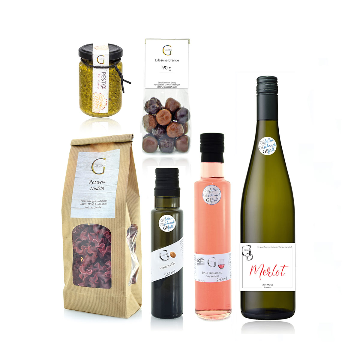 Geschenk-Set Wein-Abend