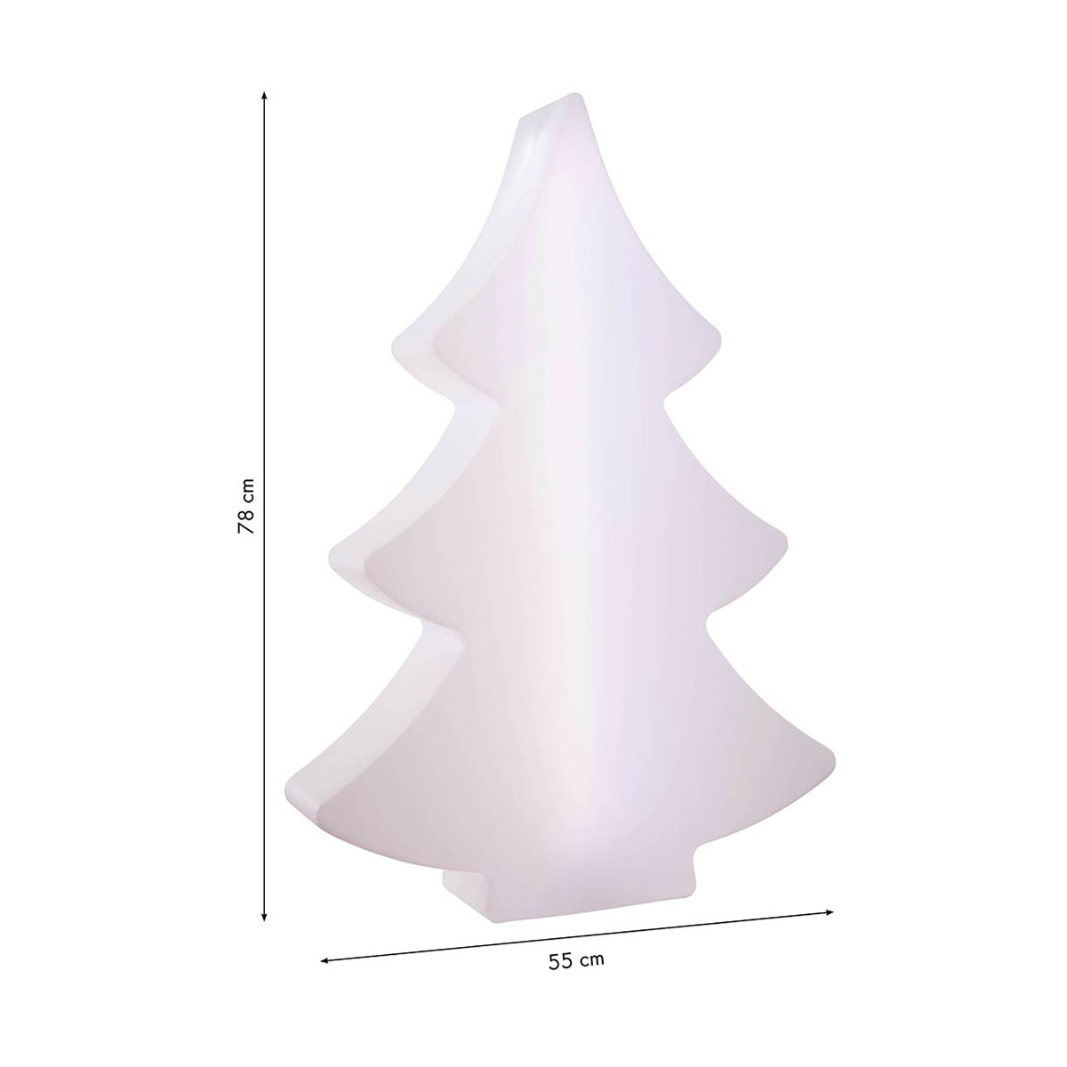 Leuchtender Weihnachtsbaum