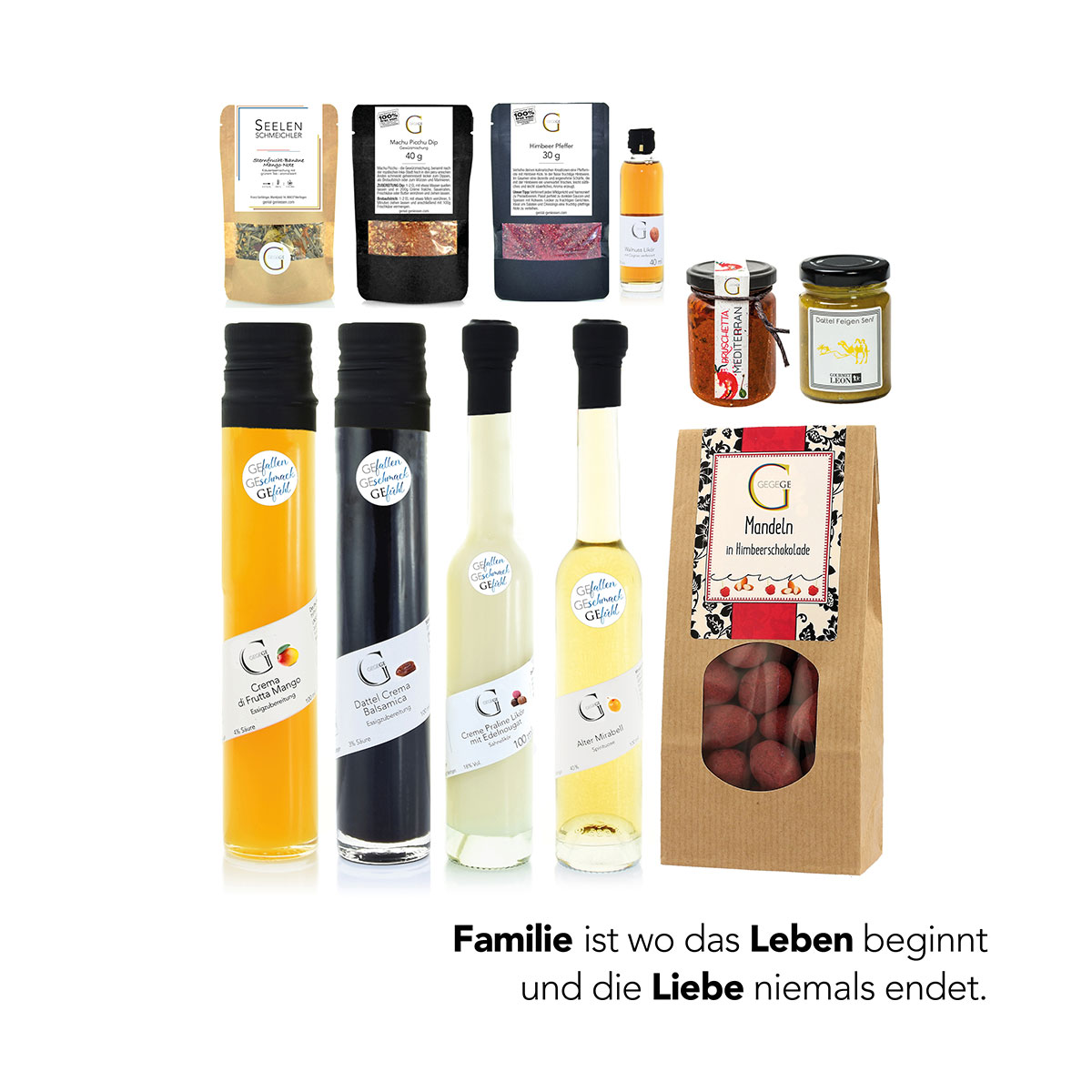 Geschenk-Set Familie ist...