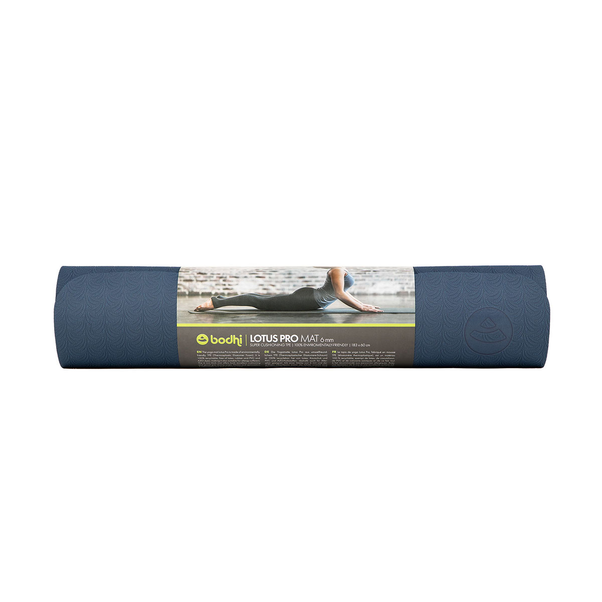 Yogamatte LOTUS PRO, blau/hellblau