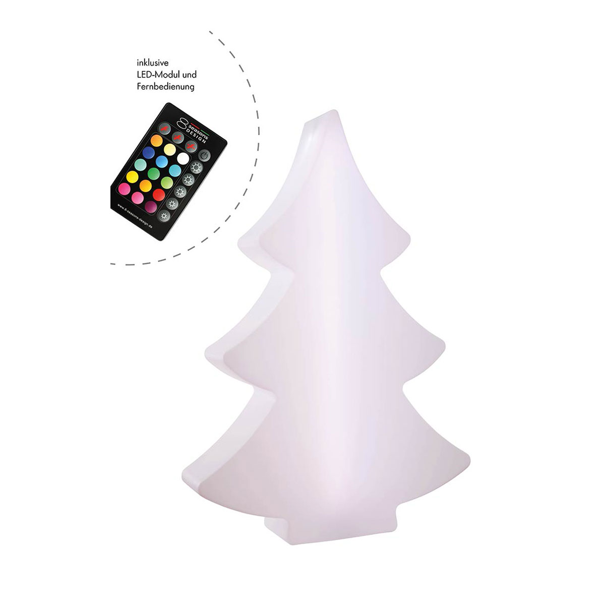 Leuchtender Weihnachtsbaum