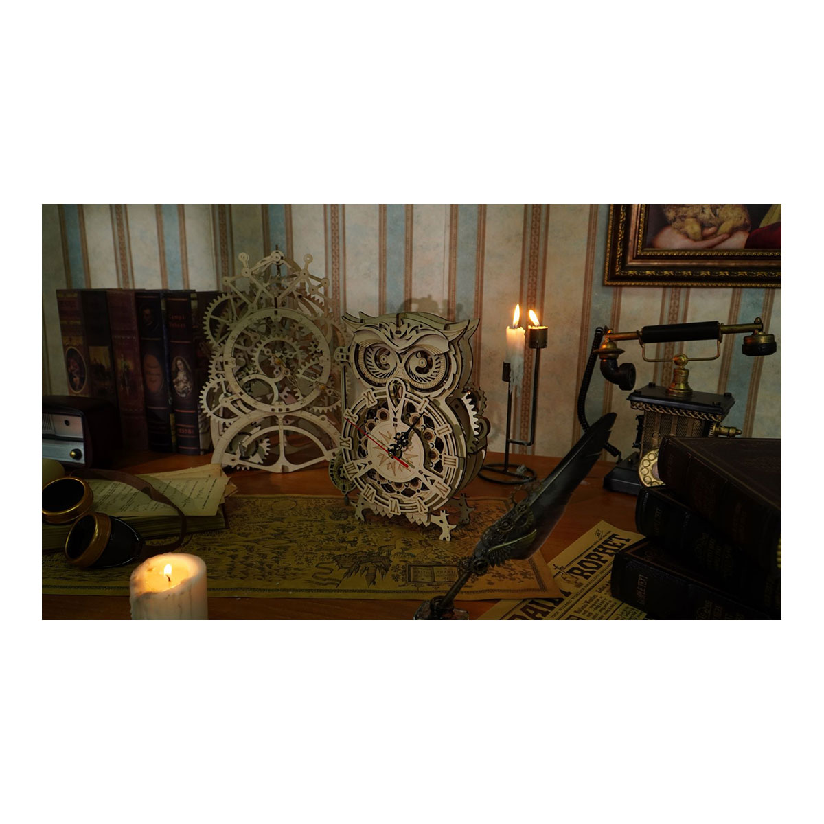 3D-Holzpuzzle, Eulen Puzzle