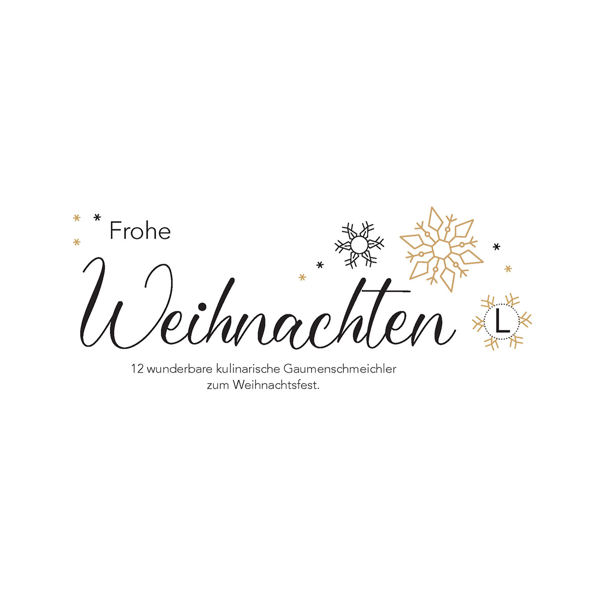 Geschenk-Set Frohe Weihnachten