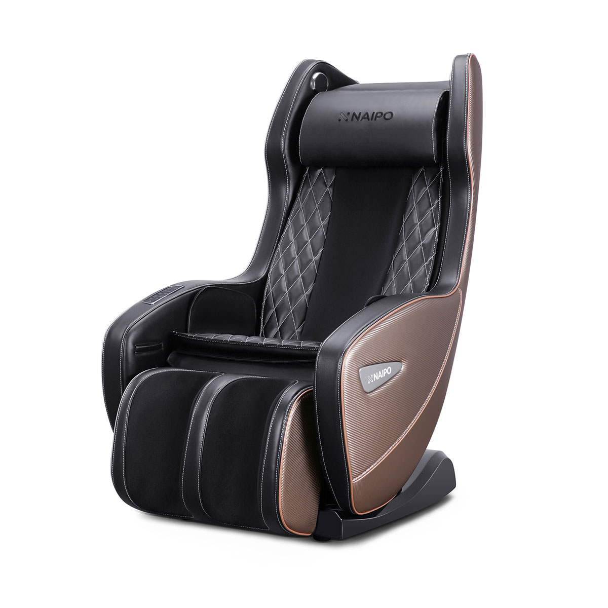 Massagestuhl Dunkelbraun/Schwarz