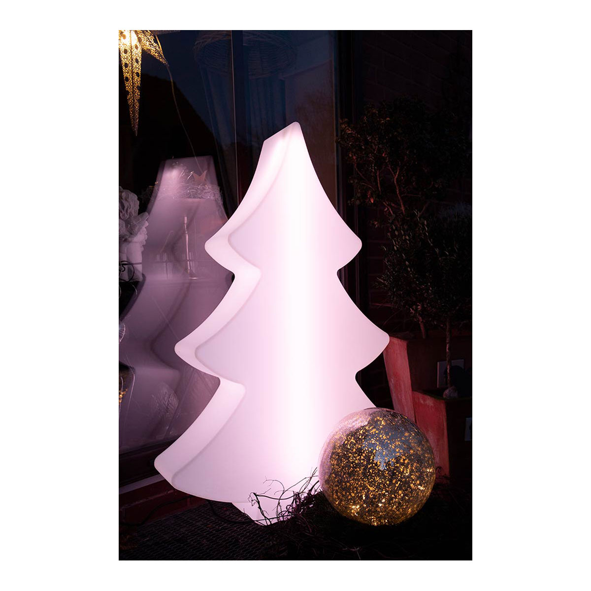 Leuchtender Weihnachtsbaum
