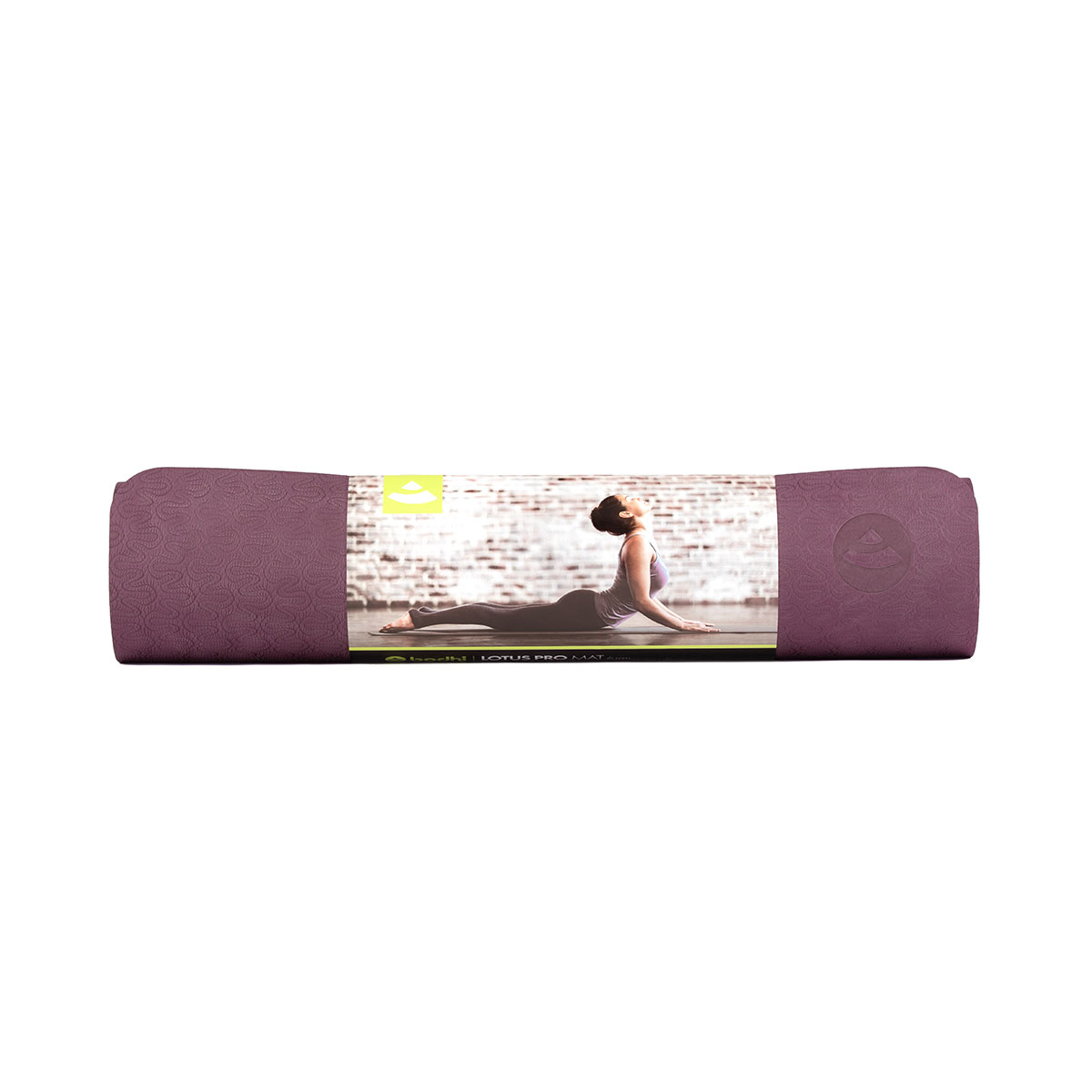 Yogamatte LOTUS PRO, aubergine/hell aubergine