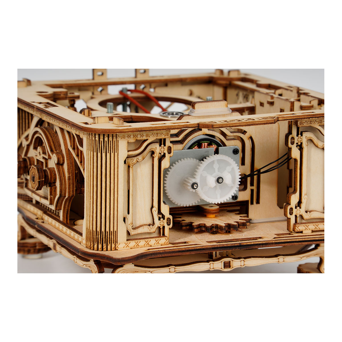 3D-Holzpuzzle, Retro Grammophon
