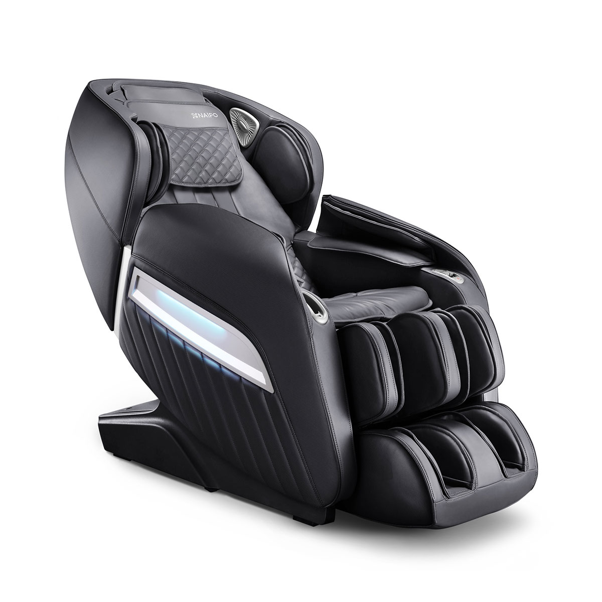 Ganzkörper Massagestuhl Schwarz