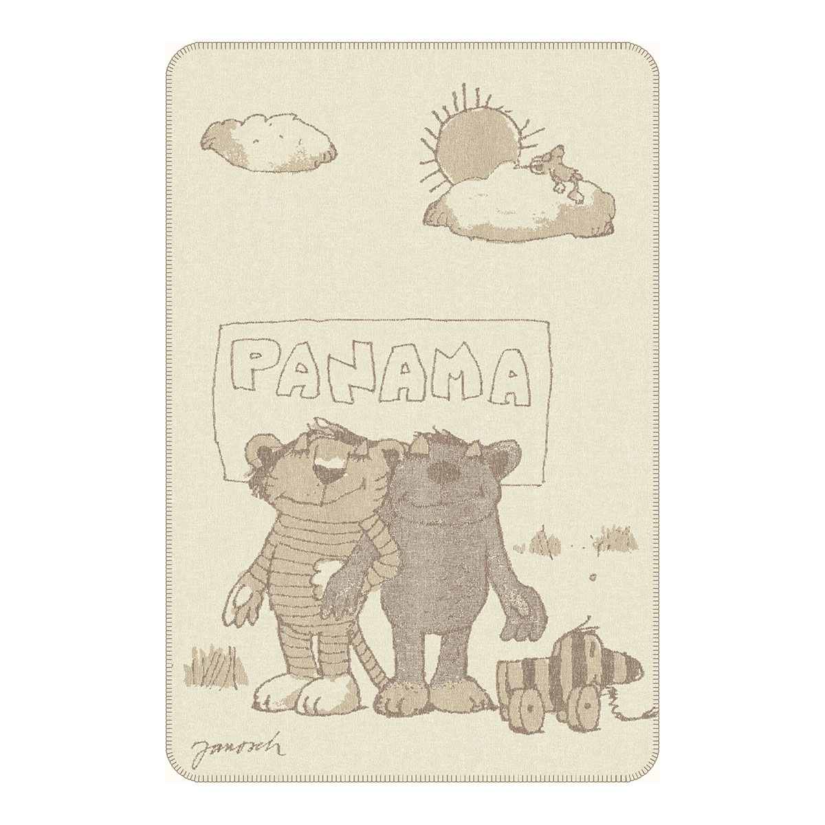 Janosch-Panama Baby-/Kinderdecke