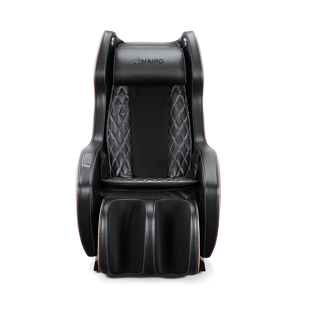 Massagestuhl Dunkelbraun/Schwarz