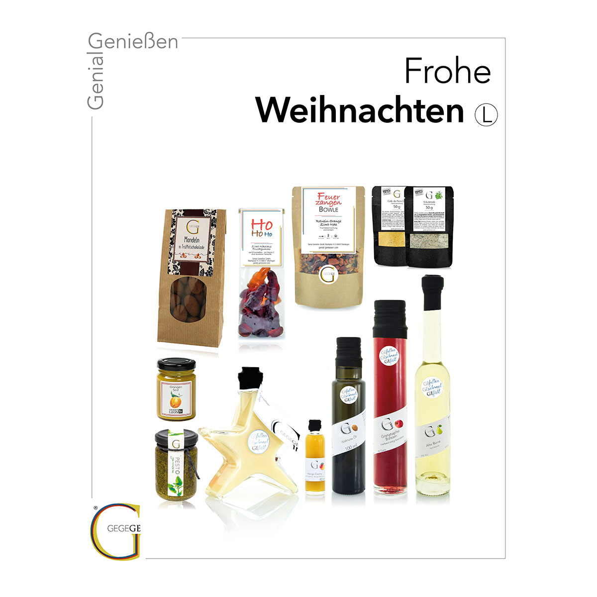 Geschenk-Set Frohe Weihnachten